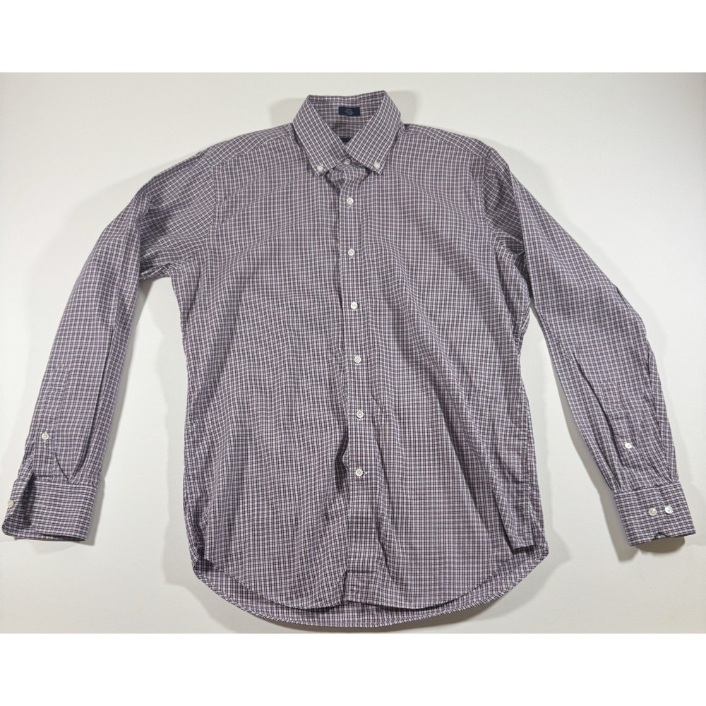 Peter Millar Men's Medium Flex Finish Long Sleeve Shirt Multicolor‎
